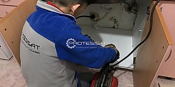 robotla lavabo açma