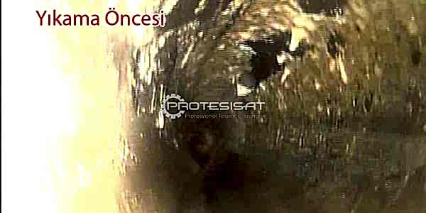 Kanal yıkama öncesi